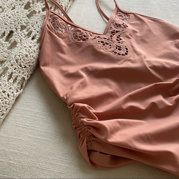 Tori Praver Crochet One Piece Swimsuit - Picture 3 of 15